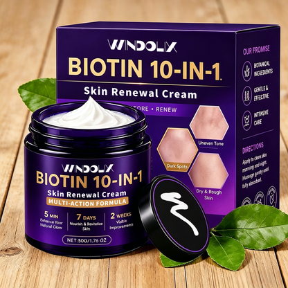 🔥LAST DAY 50% OFF - Windolix® Biotin 10-in-1 Skin Restoration Cream