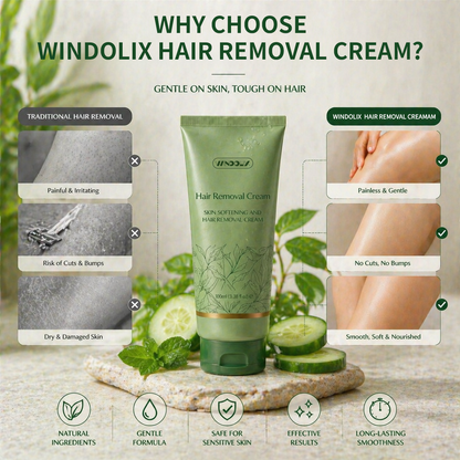 Windolix™ Hair Removal Cream for All Women & Men